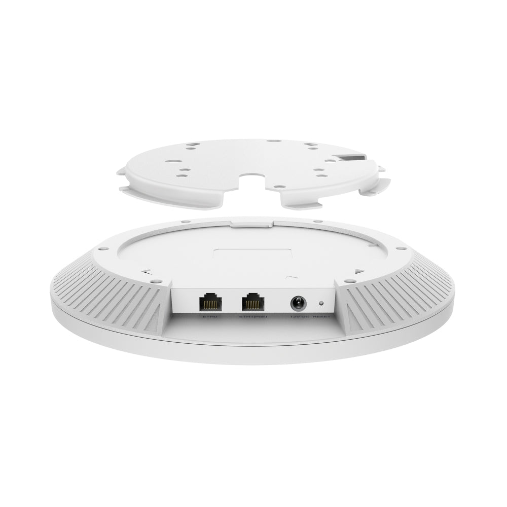 TP-Link Omada EAP783 – Anschlüsse und Montageplatte