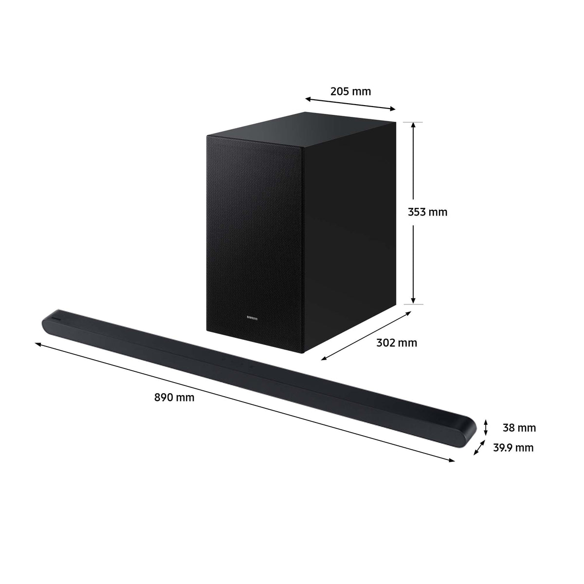 Samsung HW-S700D – Ansicht 2