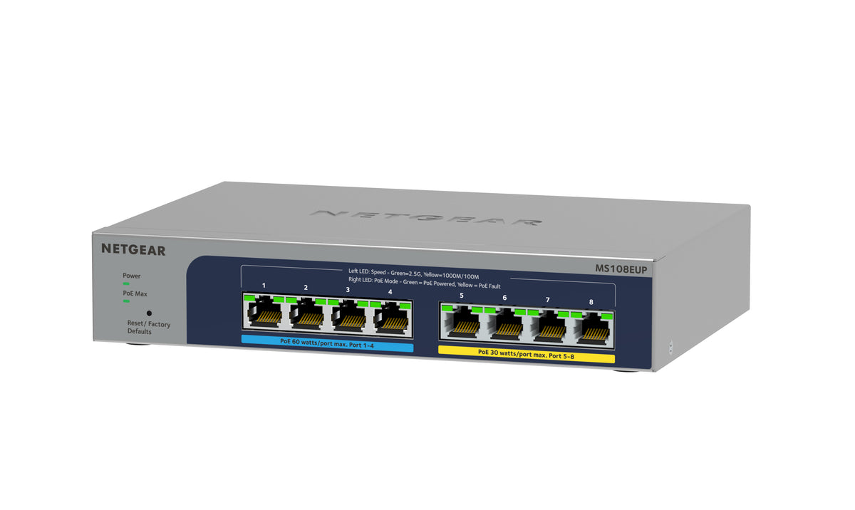 NETGEAR MS108EUP-100EUS – Ansicht 2
