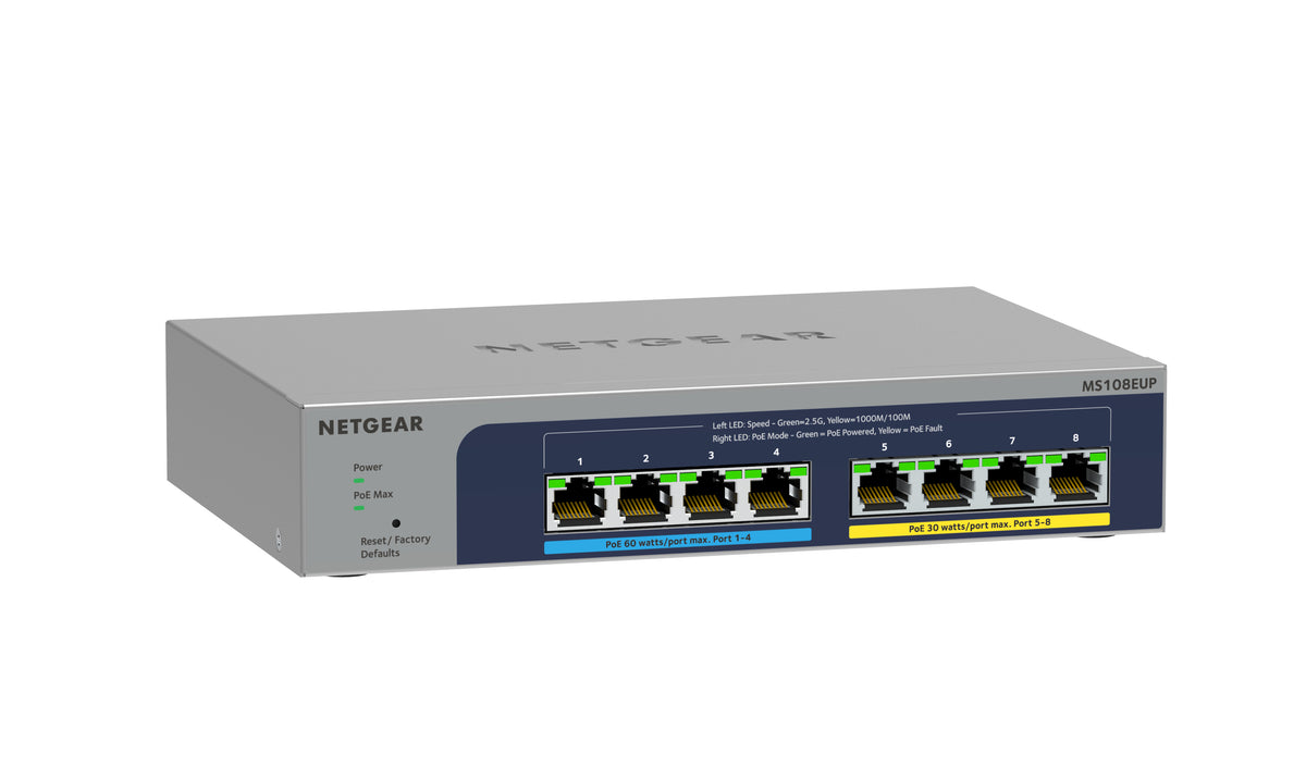 NETGEAR MS108EUP-100EUS – Ansicht 3