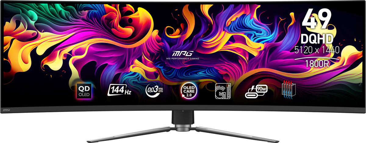 MSI MPG 491CQP QD-OLED – Ansicht 4