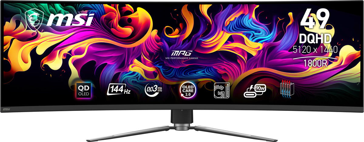 MSI MPG 491CQP QD-OLED – Ansicht 3