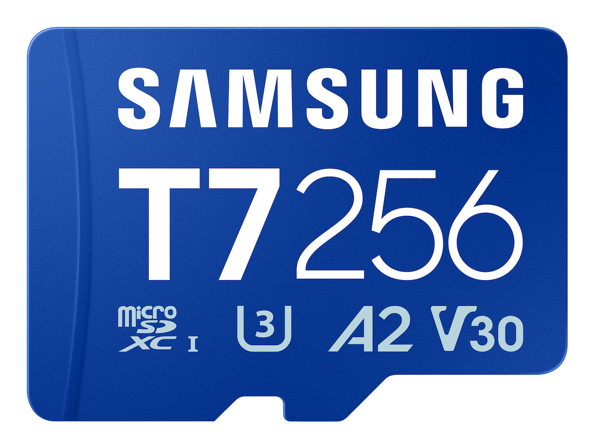 Samsung T7 microSDXC 256 GB MB-MB256T – 170 MB/s, U3, V30, A2