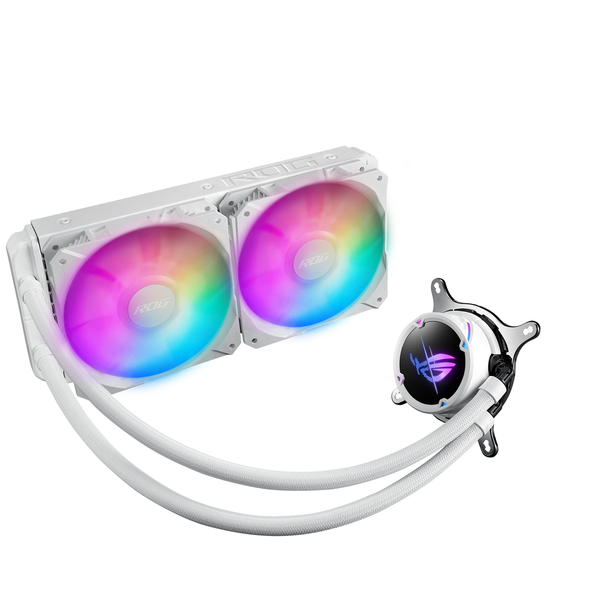 ASUS ROG Strix LC II 240 ARGB White – AiO-Wasserkühlung, 240 mm