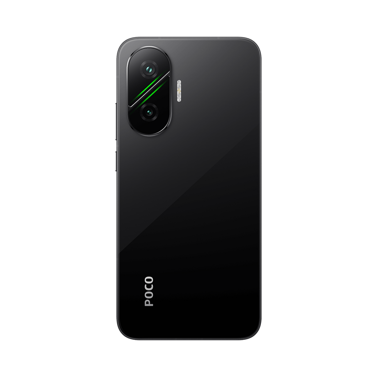 Xiaomi POCO F7 in Schwarz – Rückseite mit Kamera