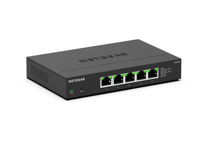 NETGEAR MS305E – Ansicht von links