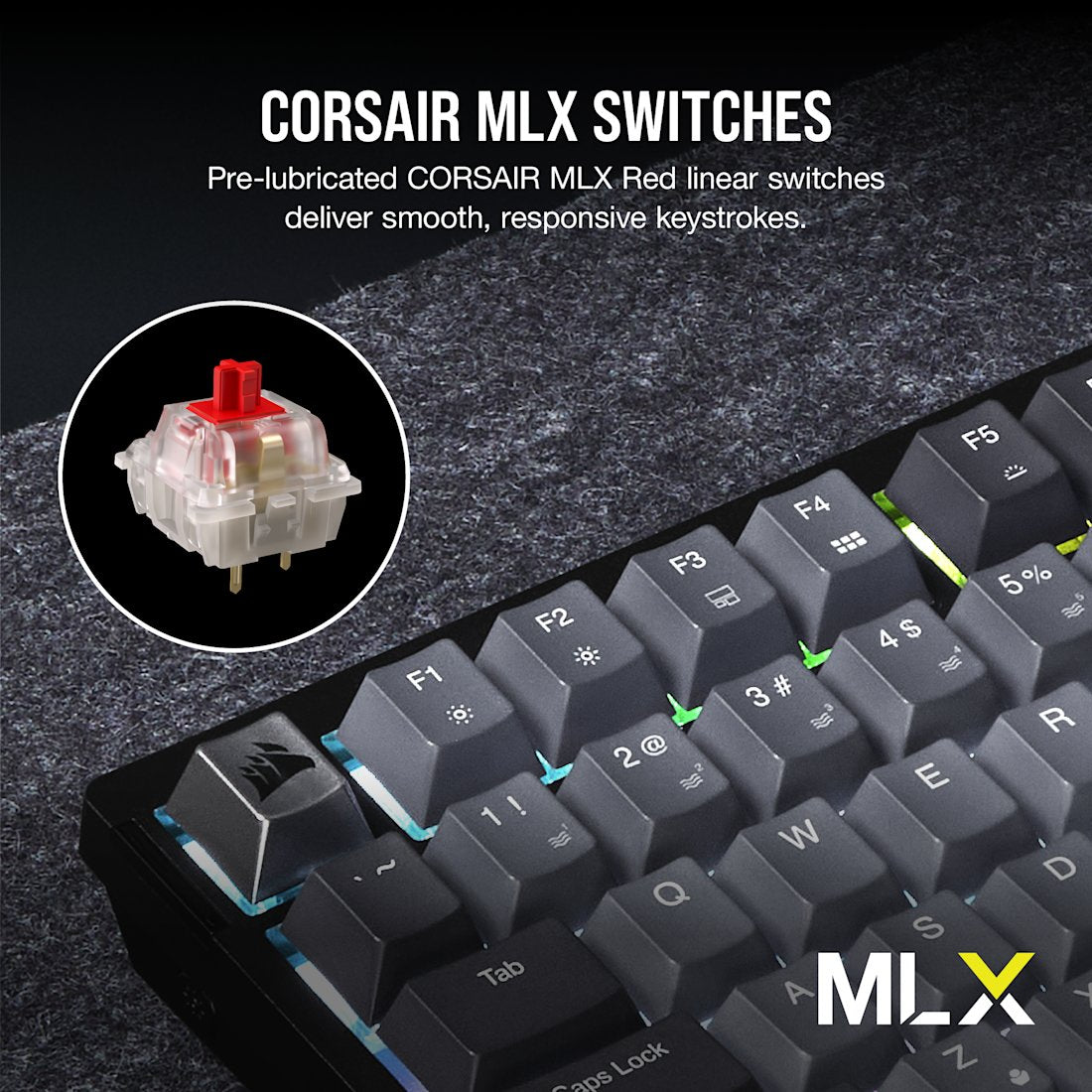 Corsair K65 Plus Wireless – Ansicht 4