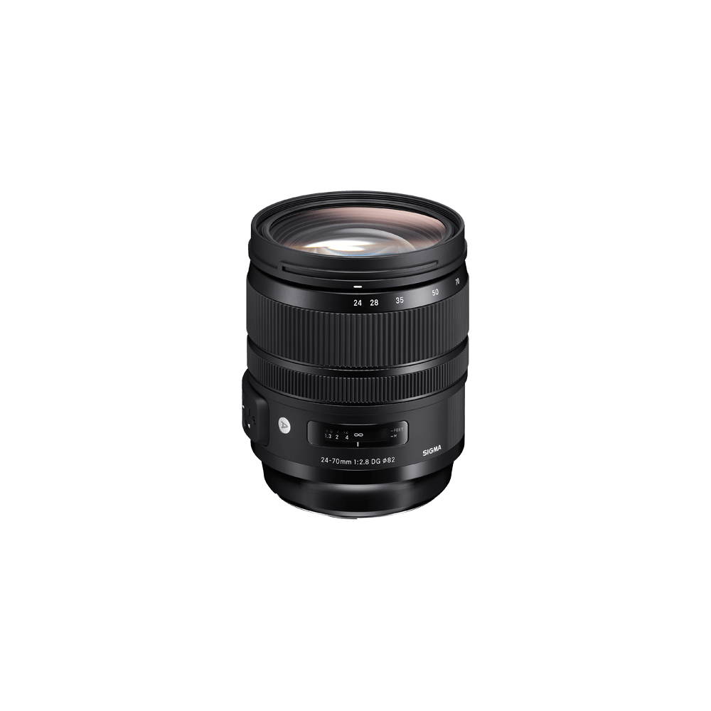 Sigma 24-70 mm F2,8 DG OS HSM Art – mit Streulichtblende