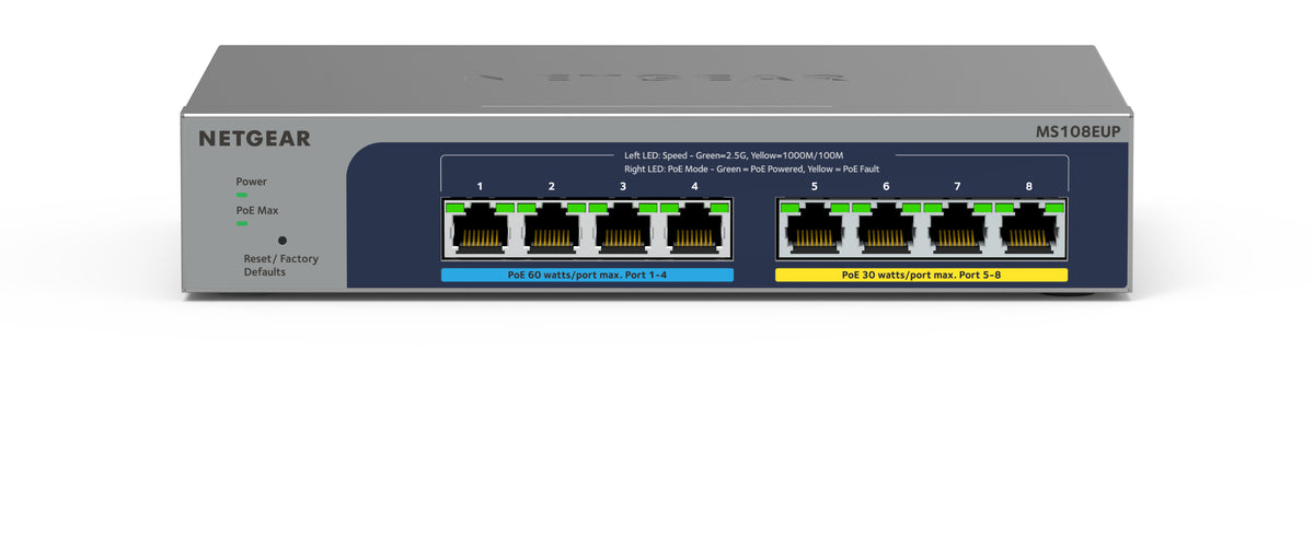 NETGEAR MS108EUP-100EUS – Ansicht 4