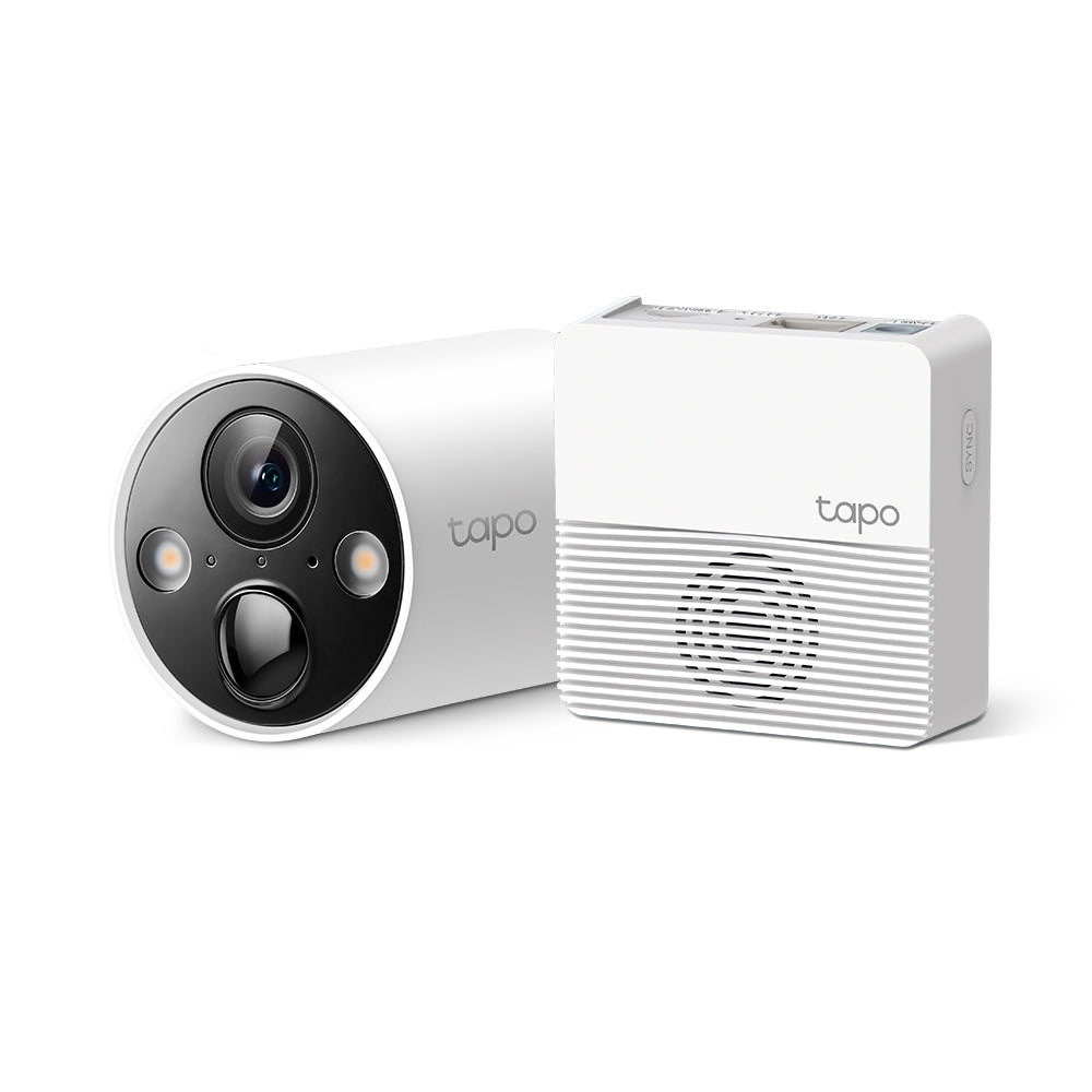 TP-Link Tapo C420S1 – Überwachungskamera, 2K-Auflösung, Innen & Außen, kabellos