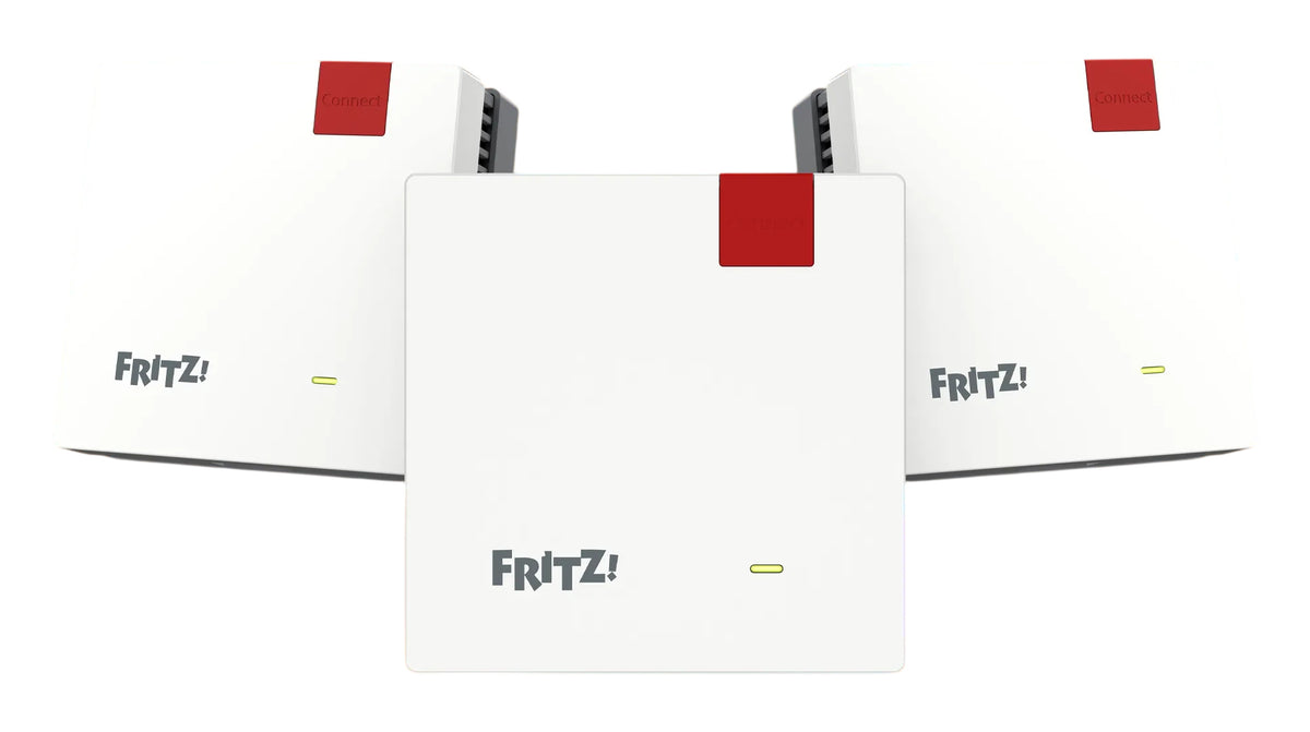 FRITZ! Mesh Set – Mesh-WLAN-System, interne Antennen, Weiß