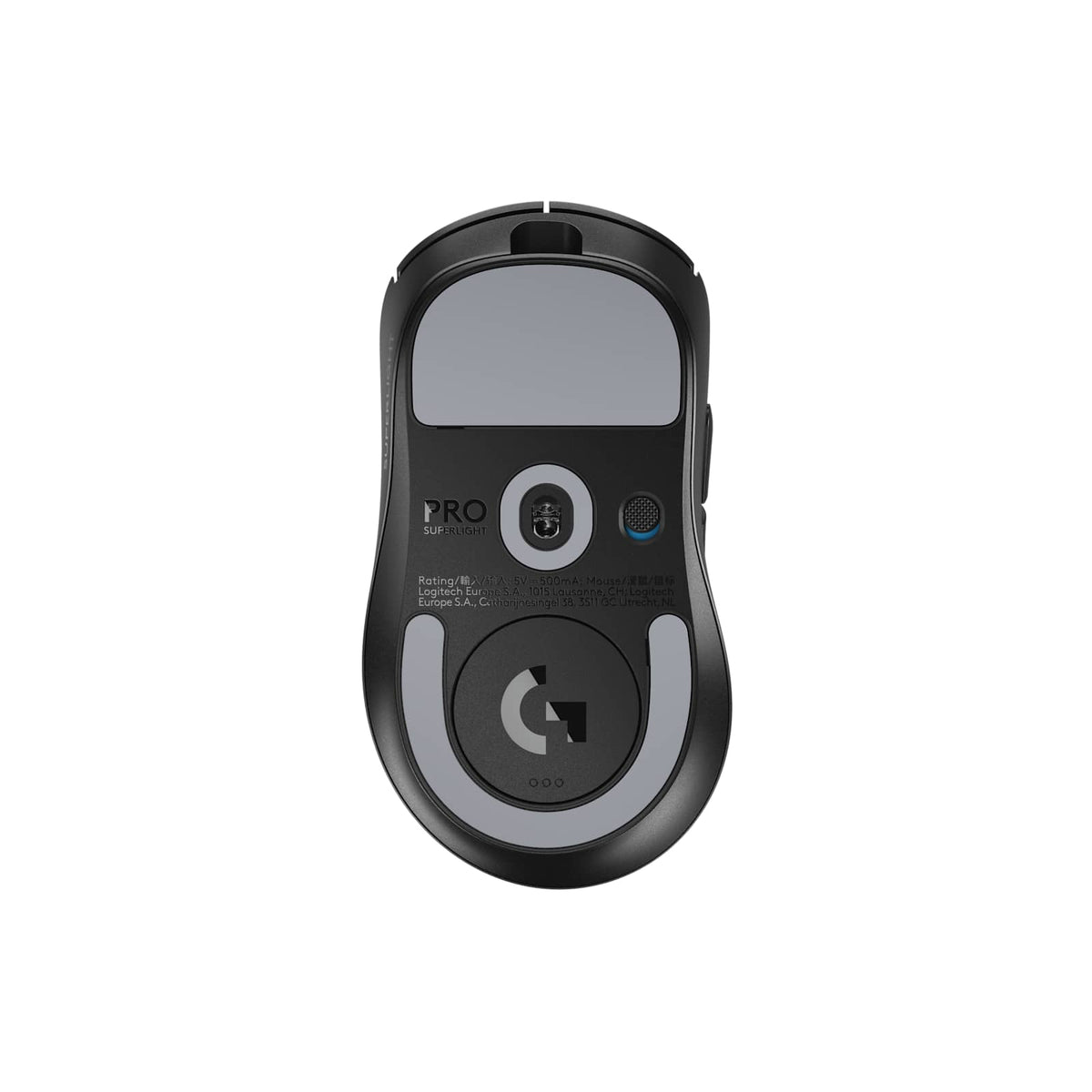 Logitech G PRO X SUPERLIGHT 2 DEX – Unterseite