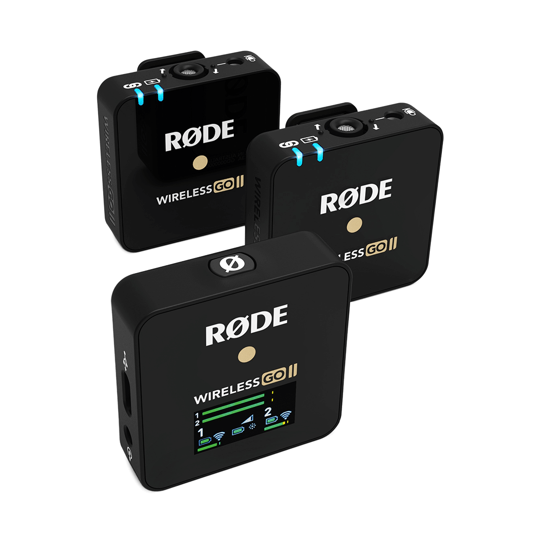RØDE Wireless GO II – zwei Sender und Empfänger