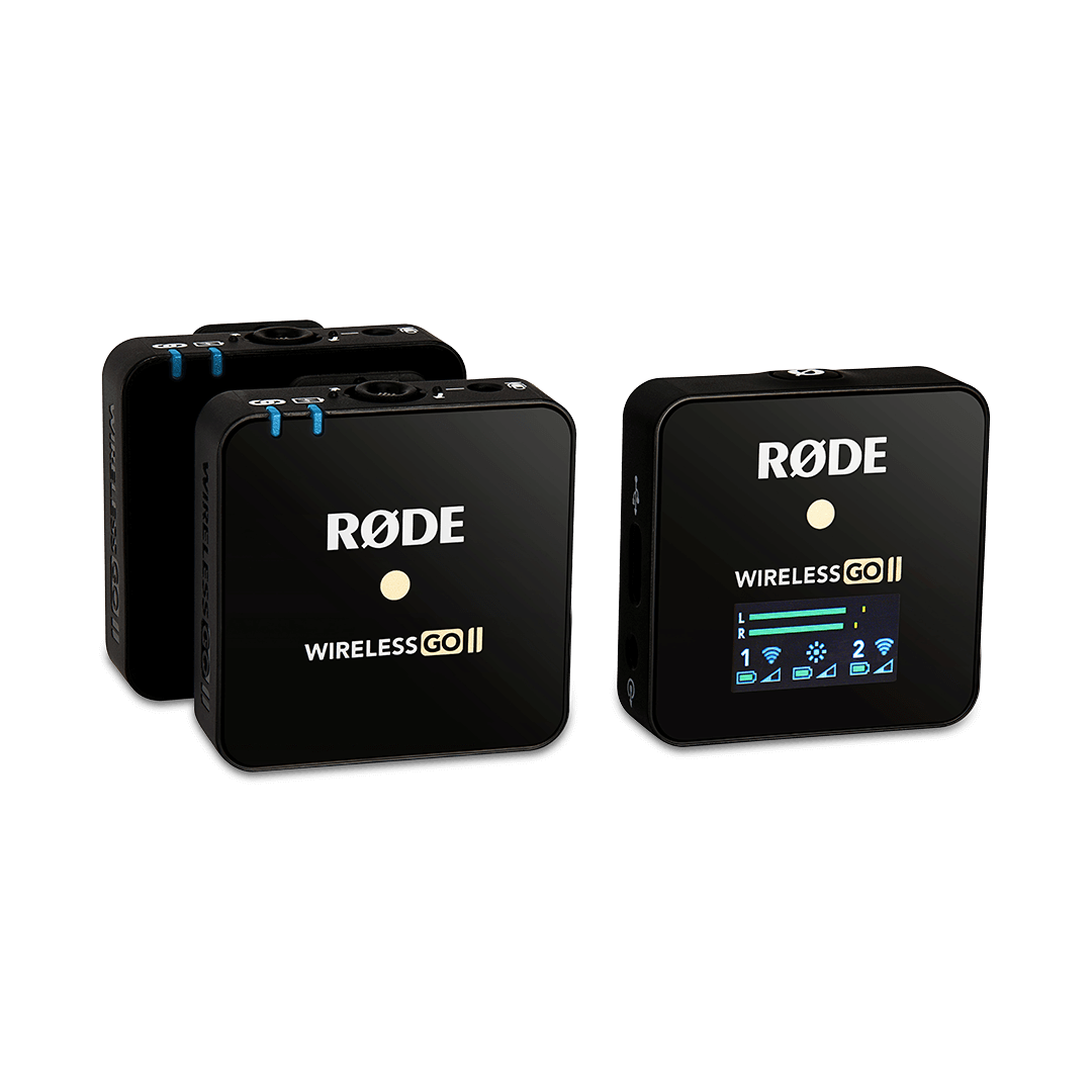 RØDE Wireless GO II – Set schräg von vorn