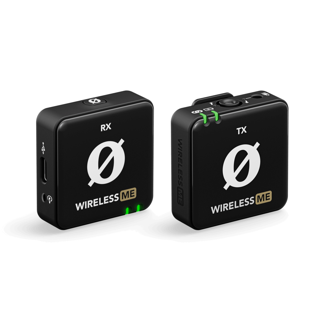 RØDE Wireless ME – Sender und Empfänger schräg
